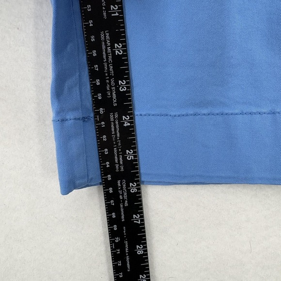 Sonoma Pants Womens Medium Blue Cropped Straight Twill Stretch Casual Travel NWT - Picture 10 of 15